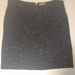 NWT Kate Spade Black Tweed Skirt – Size 14 – RARE